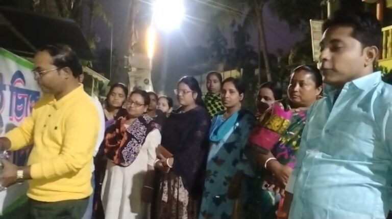 নির্বাচনী প্রস্তুতিতে রঙিন দেওয়াল, কর্মীদের উৎসাহ তুঙ্গে।