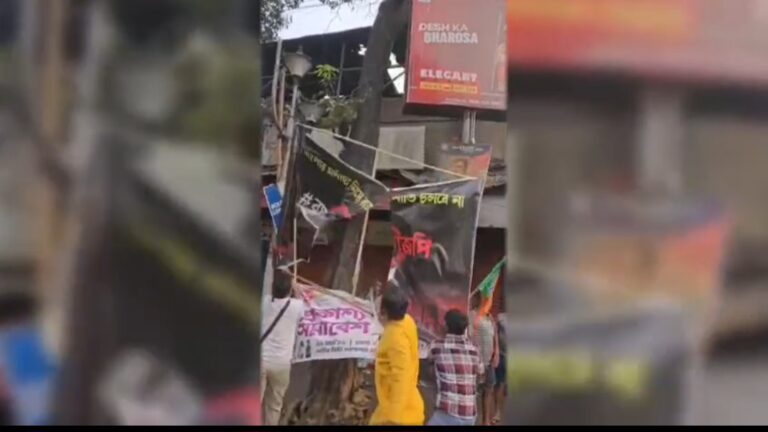 ব্রিগেডের আগে ভাঙচুরের অভিযোগ, তদন্তে নেমেছে পুলিশ।