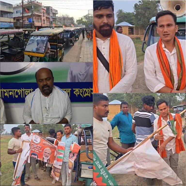 মালদায় বিজেপির প্রচার গাড়িতে হামলার অভিযোগ, তৃণমূলকে নিশানা পদ্ম শিবিরের।