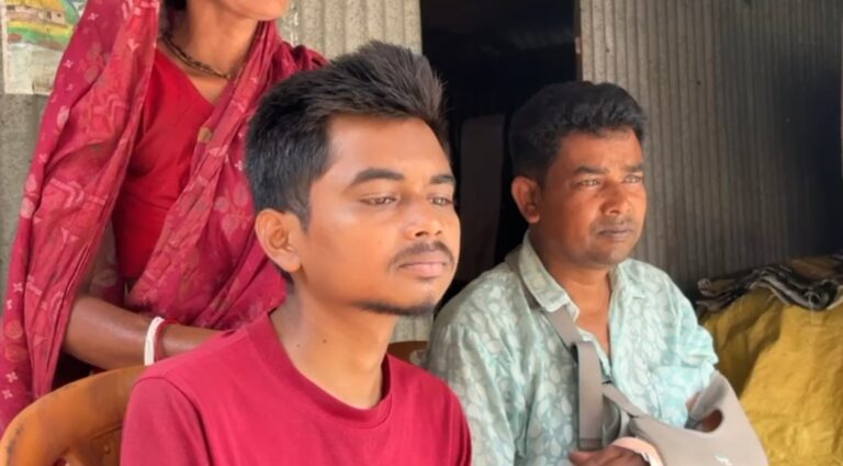 অভাবের চাপে ভেঙে পড়া পরিবার, চিকিৎসার অভাবে মৃত্যুর সঙ্গে লড়াই যুবকের