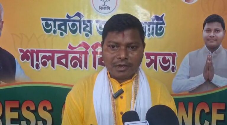 বিজেপিকে বদনাম করতে অশান্তির অভিযোগ, বললেন বিমান মাহাতো।