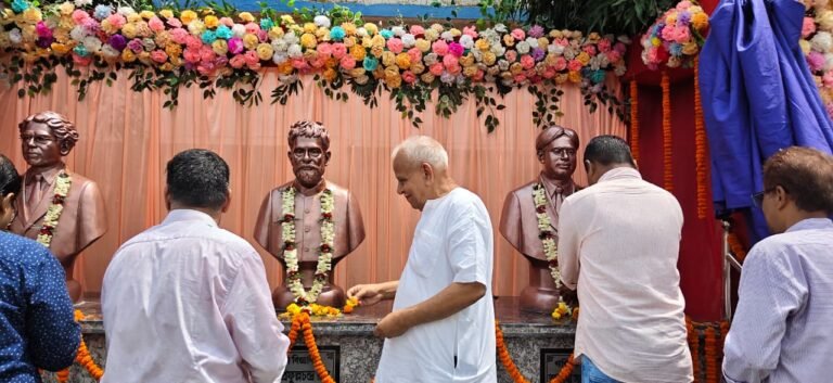 মানবিকতার বার্তা ও বিজ্ঞানচর্চার স্মরণ—নয়াবসত বিদ্যালয়ে একসঙ্গে দুই কর্মসূচি।