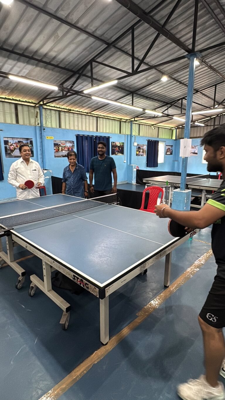 সিথি কোরাস টেবিল টেনিস একাডেমিতে সারা বাংলা চ্যাম্পিয়নশিপ, অংশ নিলেন বিভিন্ন জেলার খেলোয়াড়রা।