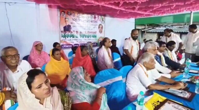খরবা পঞ্চায়েত কংগ্রেসের দখলে আসতেই দলবদল, আশাপুরে যোগদান কর্মসূচি।