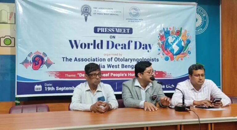 বিশ্ব বধিরতা সপ্তাহে শ্রবণশক্তি রক্ষায় সচেতনতার বার্তা AOI-এর, গুরুত্ব প্রাথমিক শনাক্তকরণে।