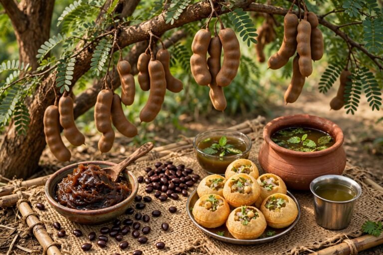 তেঁতুল: টক স্বাদের আড়ালে এক বহুমুখী বৃক্ষ—ফল, বীজ, চাষ ও খাদ্যশিল্পের গল্প।