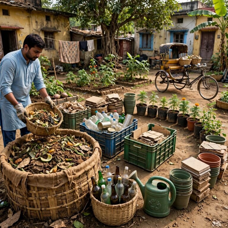 বর্জ্য ব্যবস্থাপনা ও পুনর্ব্যবহার অর্থনীতি: পরিচ্ছন্ন পরিবেশ ও টেকসই ভবিষ্যৎ গড়ার পথ।