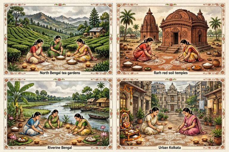 কোজাগরী লক্ষ্মীপুজো ও বাংলার আঞ্চলিক বৈচিত্র্য: এক উৎসব, নানা রীতি, অগণিত ঐতিহ্য।।