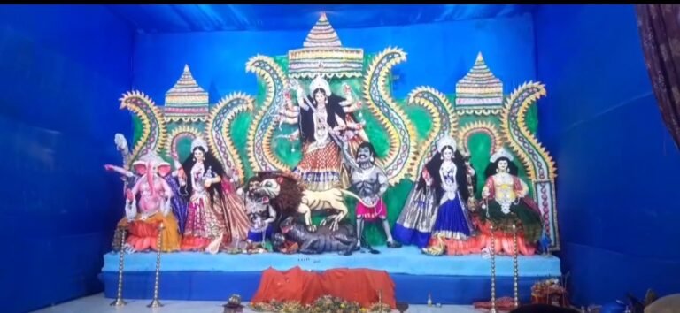 উদ্বাস্তুদের উদ্যোগে শুরু, ৬২ বছরে রবীন্দ্রনগরের দুর্গাপুজো আজও এলাকাবাসীর চাঁদাতেই।